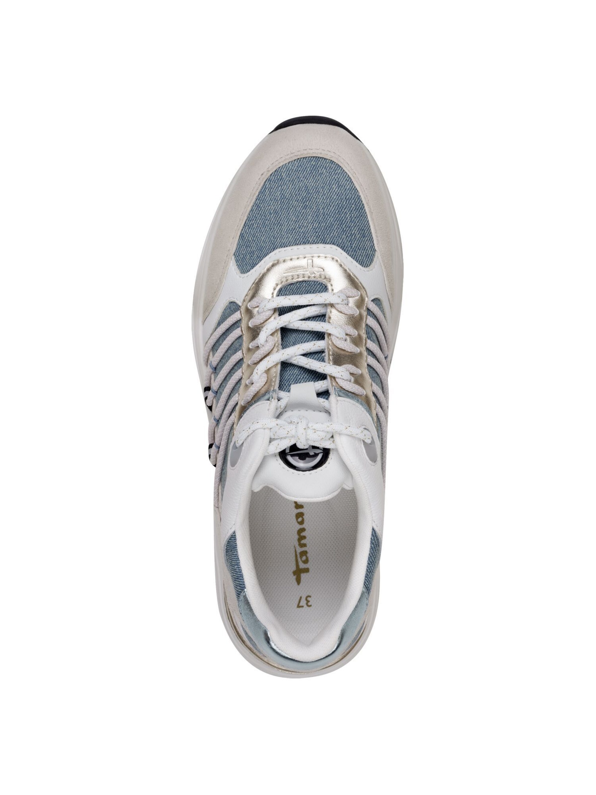 Tamaris Sneakers laag in Blauw