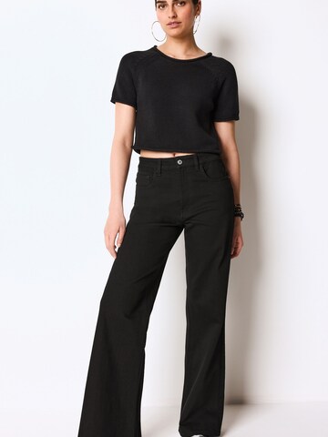 Next Wide leg Jeans in Black