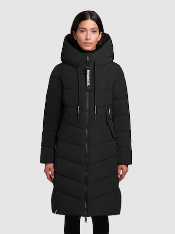 Cappotto invernale 'Mikia2' di khujo in nero: frontale