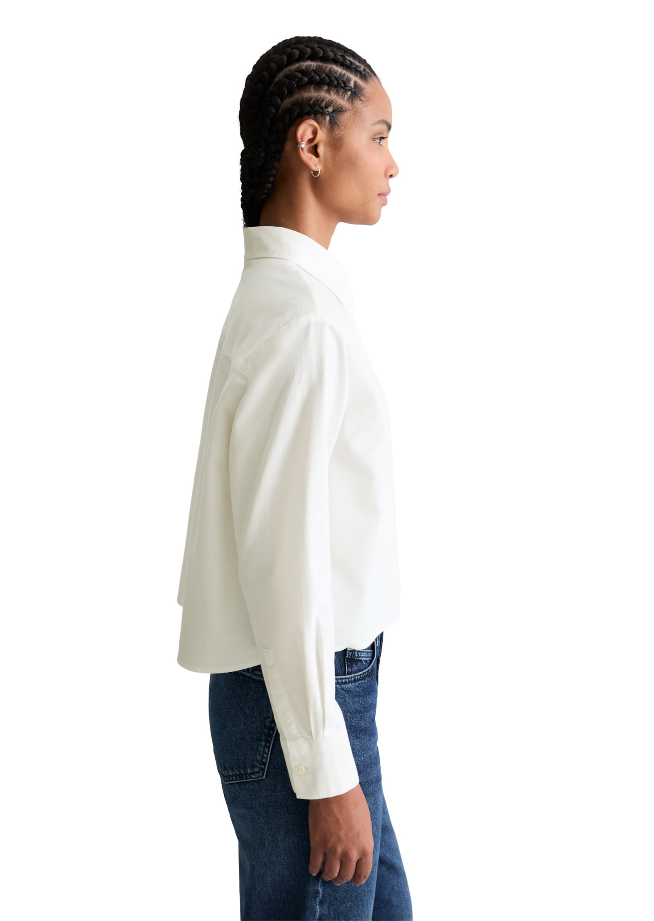 Marc O'Polo DENIM Blouse in Wit