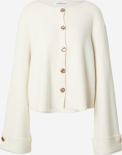 millane Adīta jaka, krāsa - gandrīz balts, Preces skats