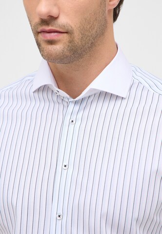 ETERNA Regular fit Button Up Shirt in Blue