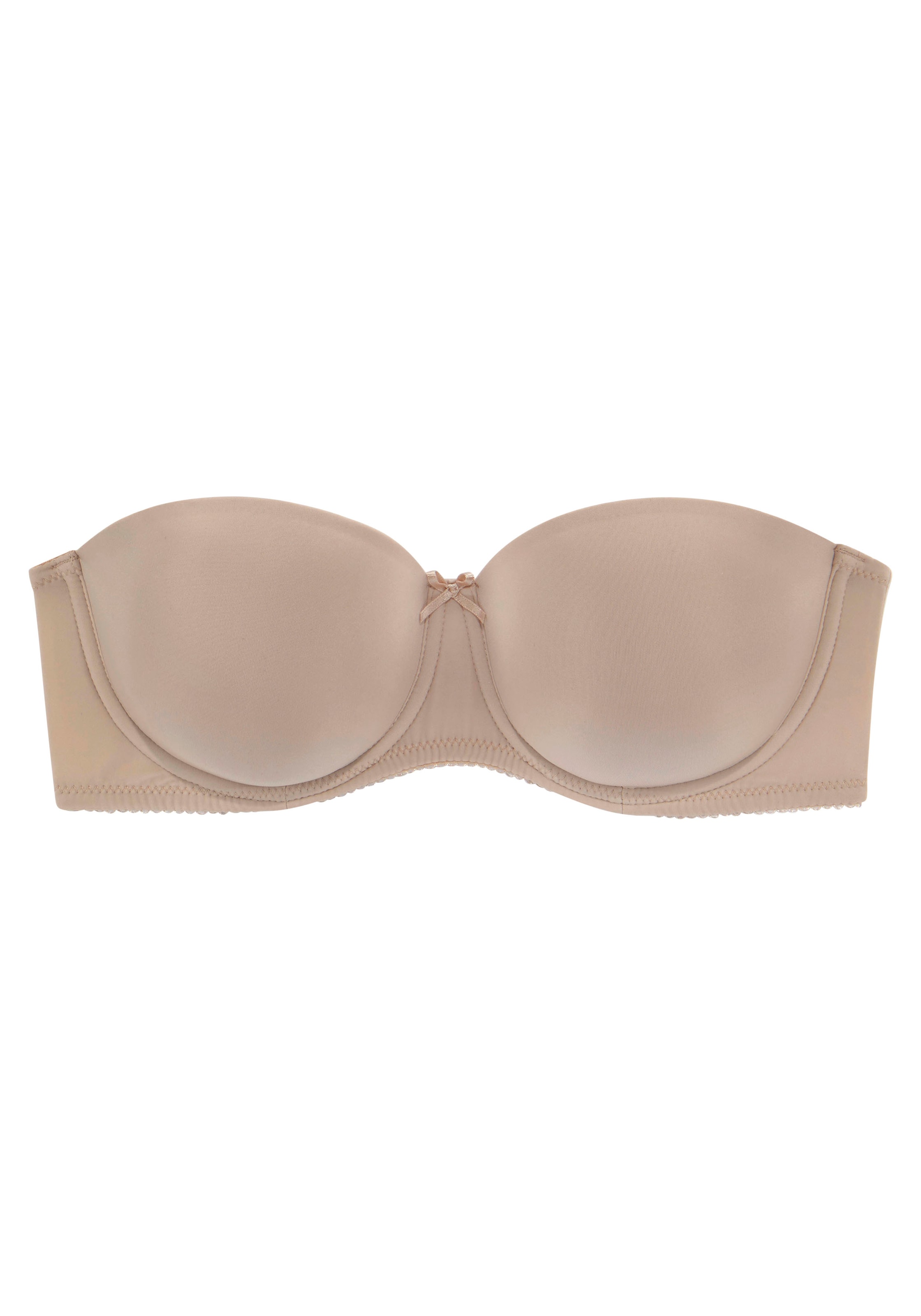 NUANCE Bez ramienok Podprsenka - Béžová: predná strana