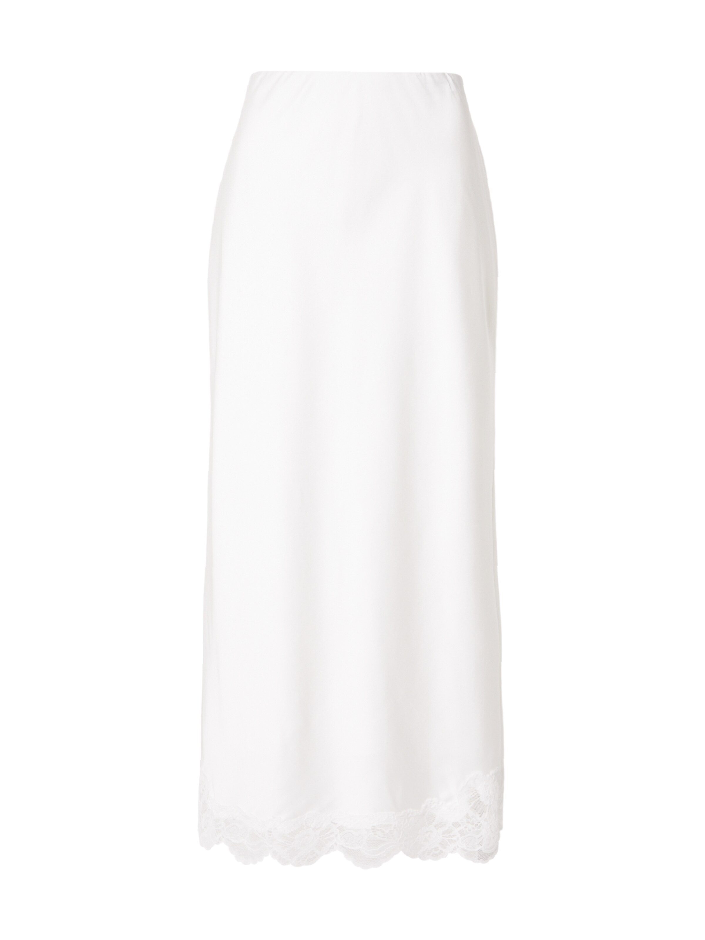 Jupe 'JULIA' Abercrombie & Fitch en blanc : devant