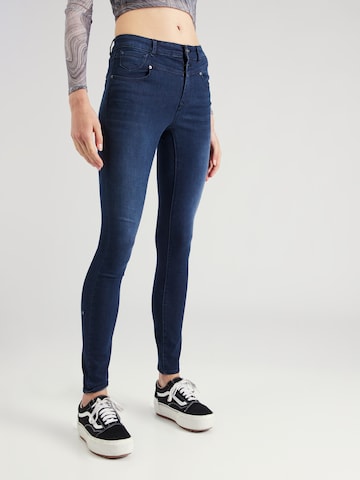 Skinny Jeans 'WAUW' de la ONLY pe albastru: față