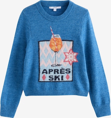 Next Sweater in Blue: front