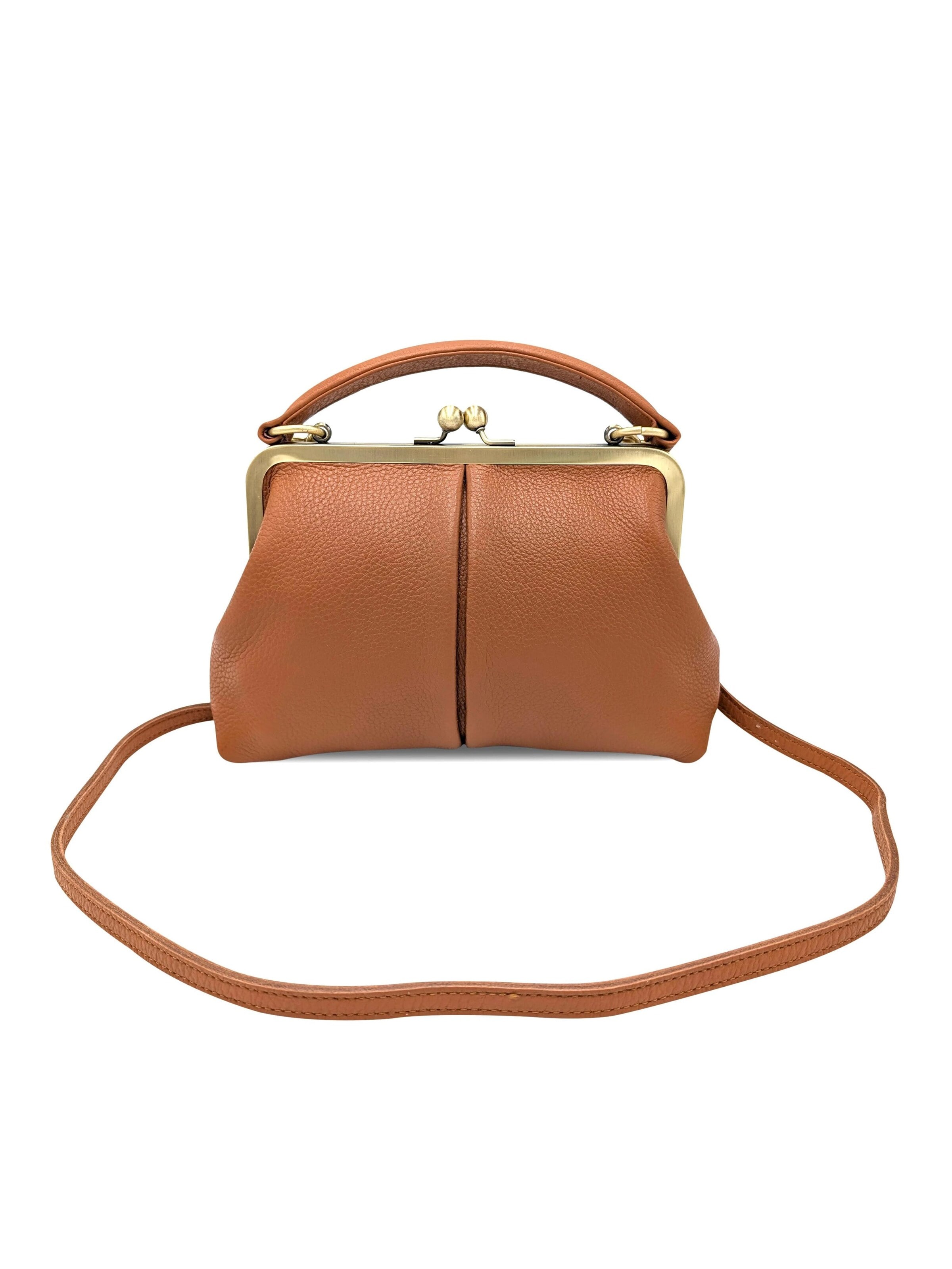 Sacs à main 'Kleine Olive – Leder Handtasche & Umhängetasche' Taschenkinder en marron