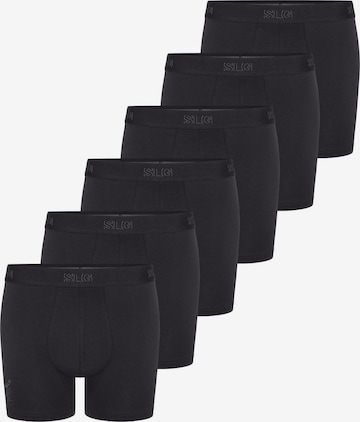 SLOGGI Boxer shorts 'SLG Base' in Black: front