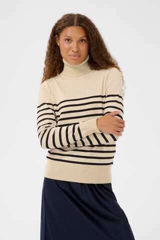 SAINT TROPEZ - Jersey 'Mila' en beige: frente