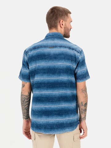 CAMEL ACTIVE Regular fit Button Up Shirt in Blue