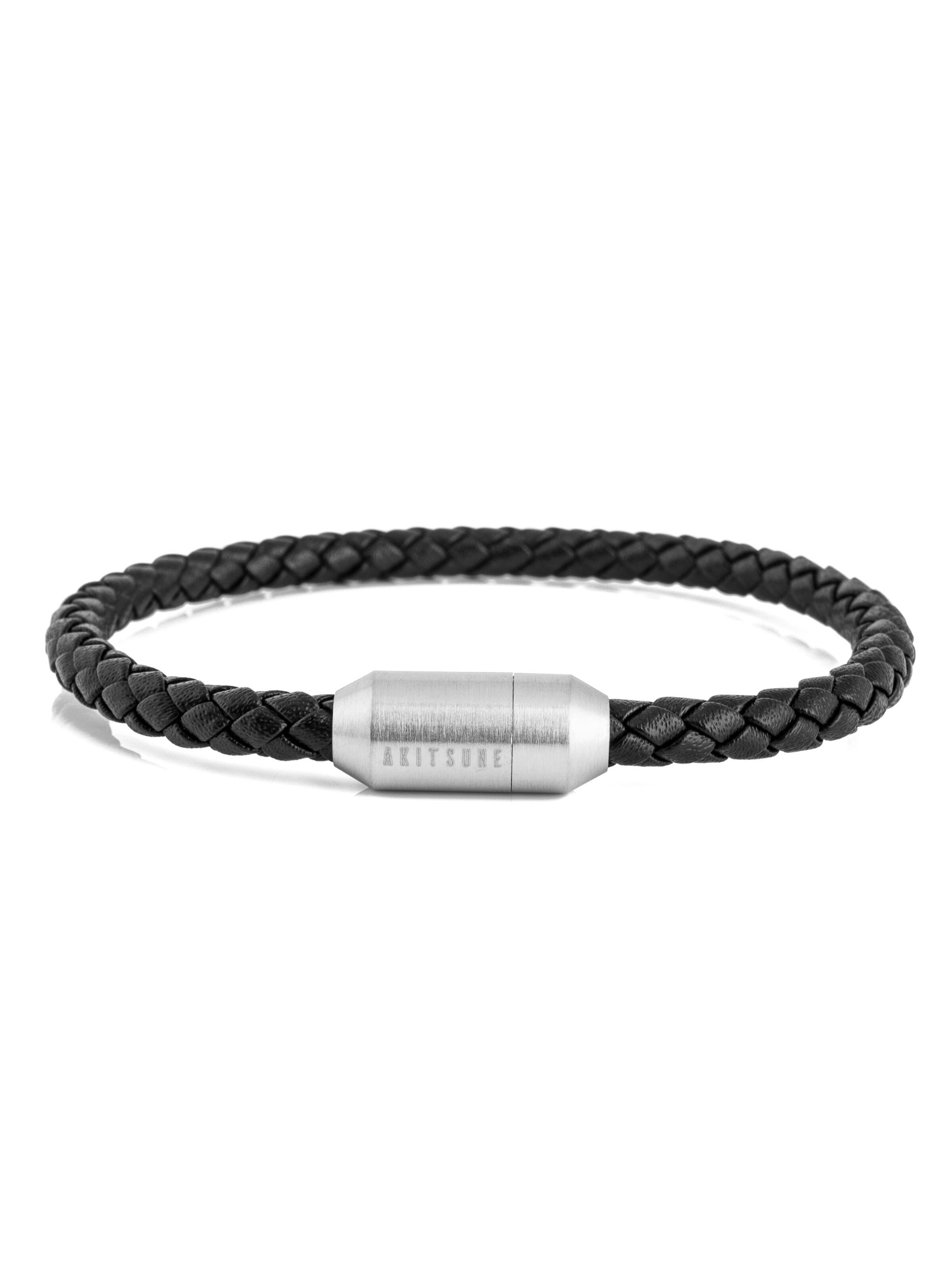 Akitsune Bracelet 'Silvus' in Silver: front