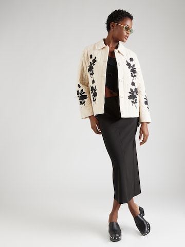 VERO MODA Between-Season Jacket 'AURALAURA' in Beige