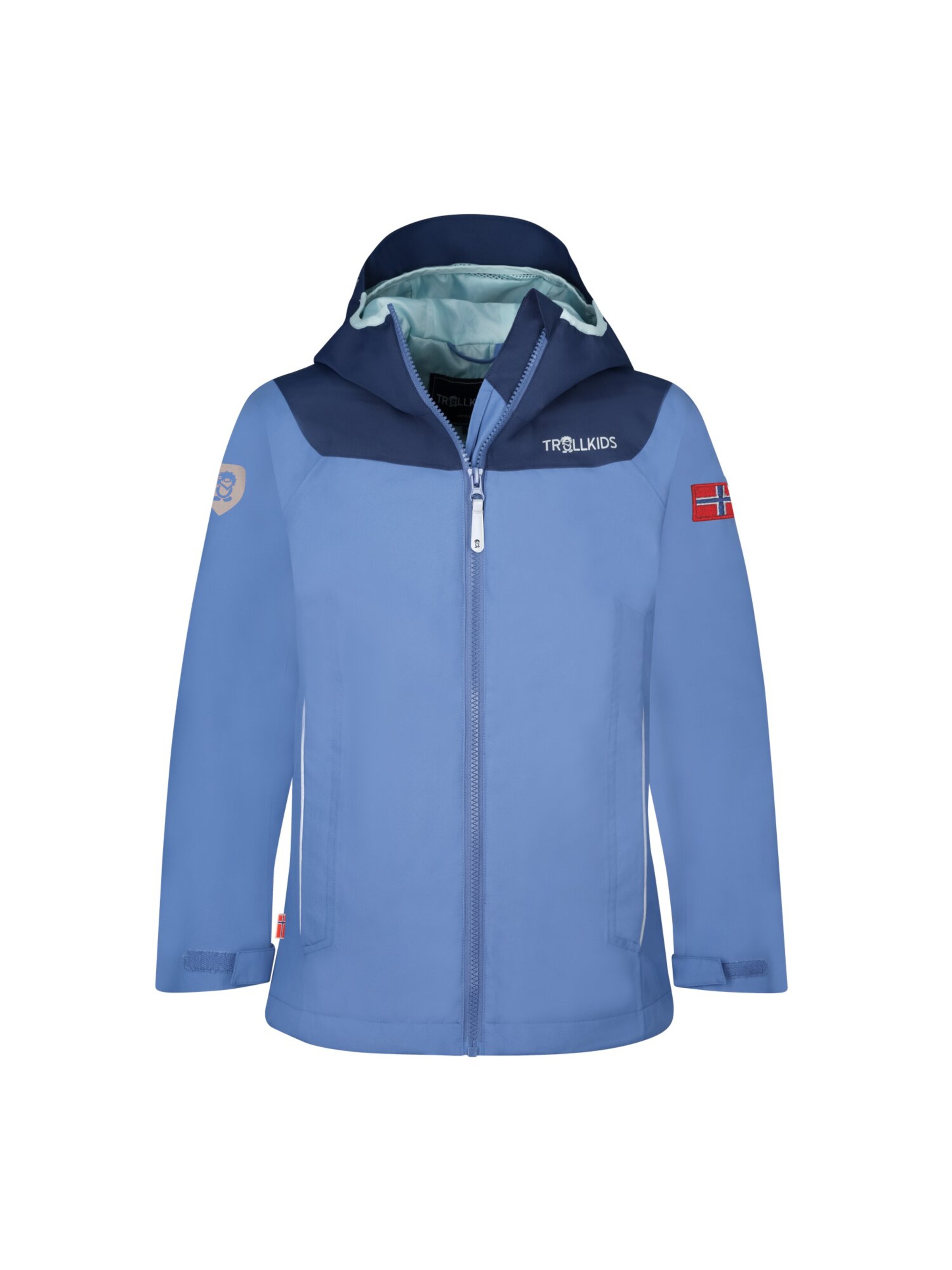 TROLLKIDS Outdoor jacket in Blue: front