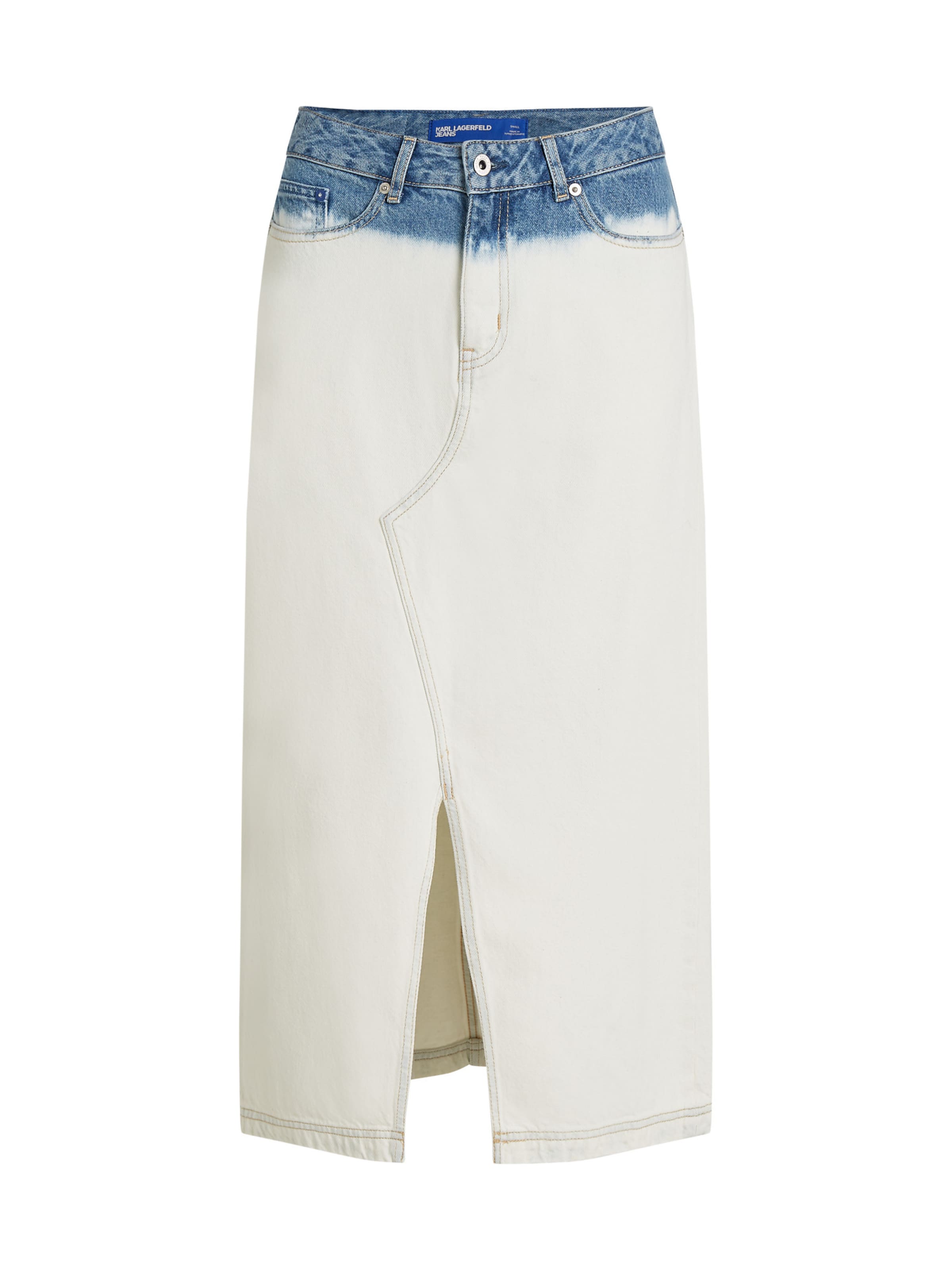 mėlyna KARL LAGERFELD JEANS Sijonas: priekis