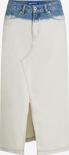 Sijonas iš KARL LAGERFELD JEANS, spalva – tamsiai (džinso) mėlyna / balta, Prekių apžvalga