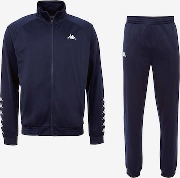 KAPPA Regular Tracksuit in Blue: front