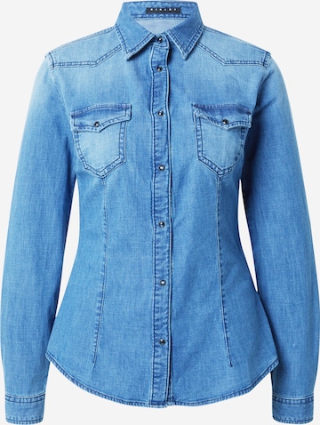 Sisley Blouse in Blue: front