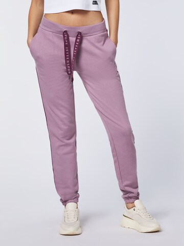 Jette Sport Tapered Hose in Lila: predná strana