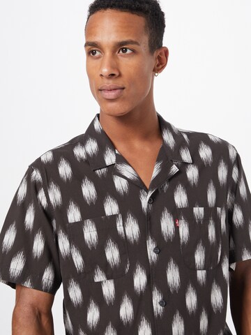 LEVI'S ® Comfort fit Button Up Shirt 'Classic Camper' in Black