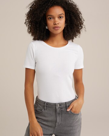 WE Fashion Shirt in White: front