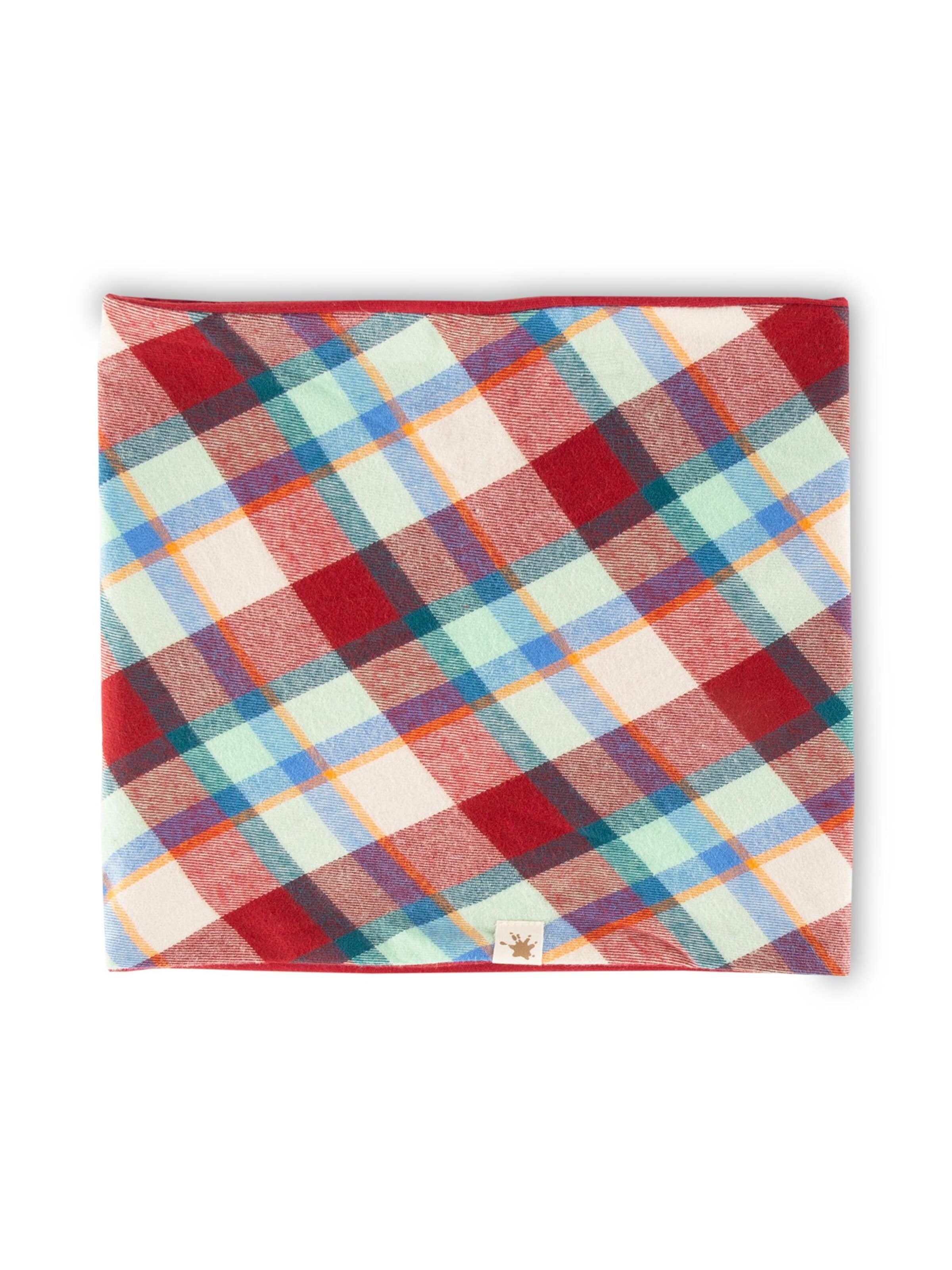 SIGIKID Scarf 'Wende Loopschal dino world' in Red: front
