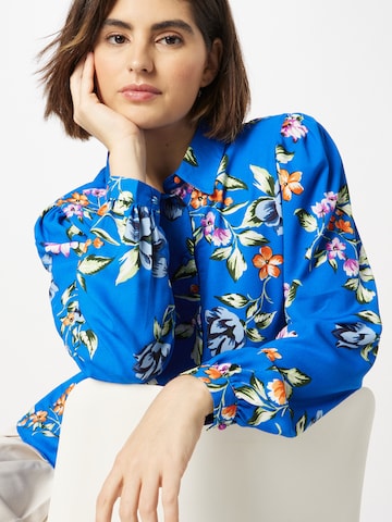 PIECES Blouse 'ADNANA' in Blauw