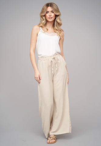 Cloud5ive - Pierna ancha Pantalón en beige