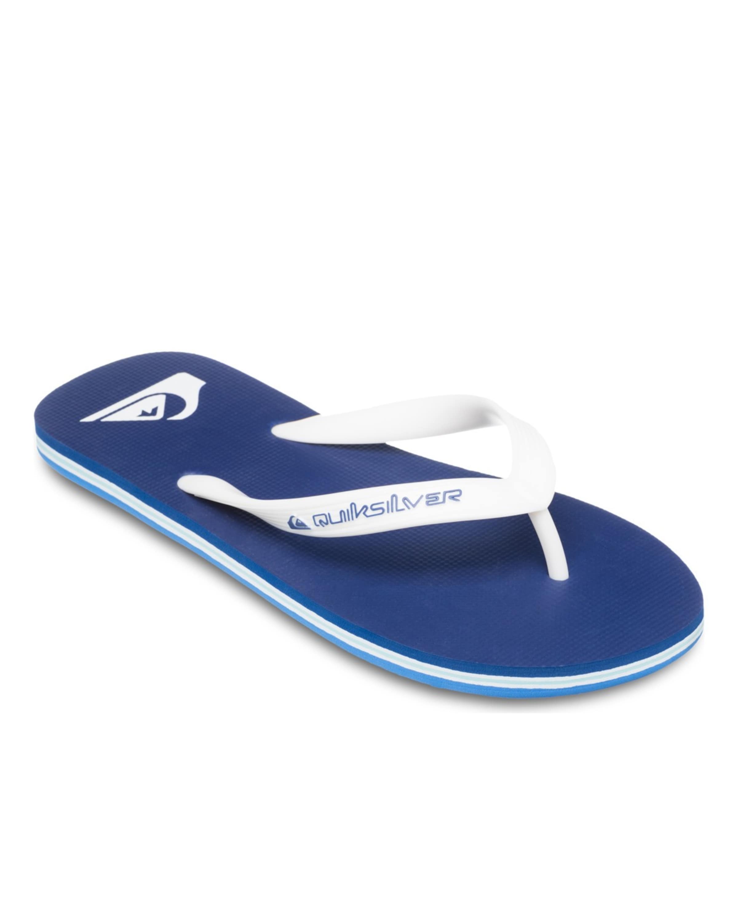 QUIKSILVER Teenslippers 'Molokai Core' in Blauw: voorkant