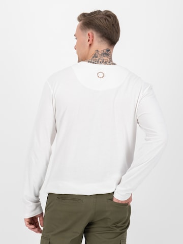 Maglietta 'AlexAK A' di Alife and Kickin in bianco