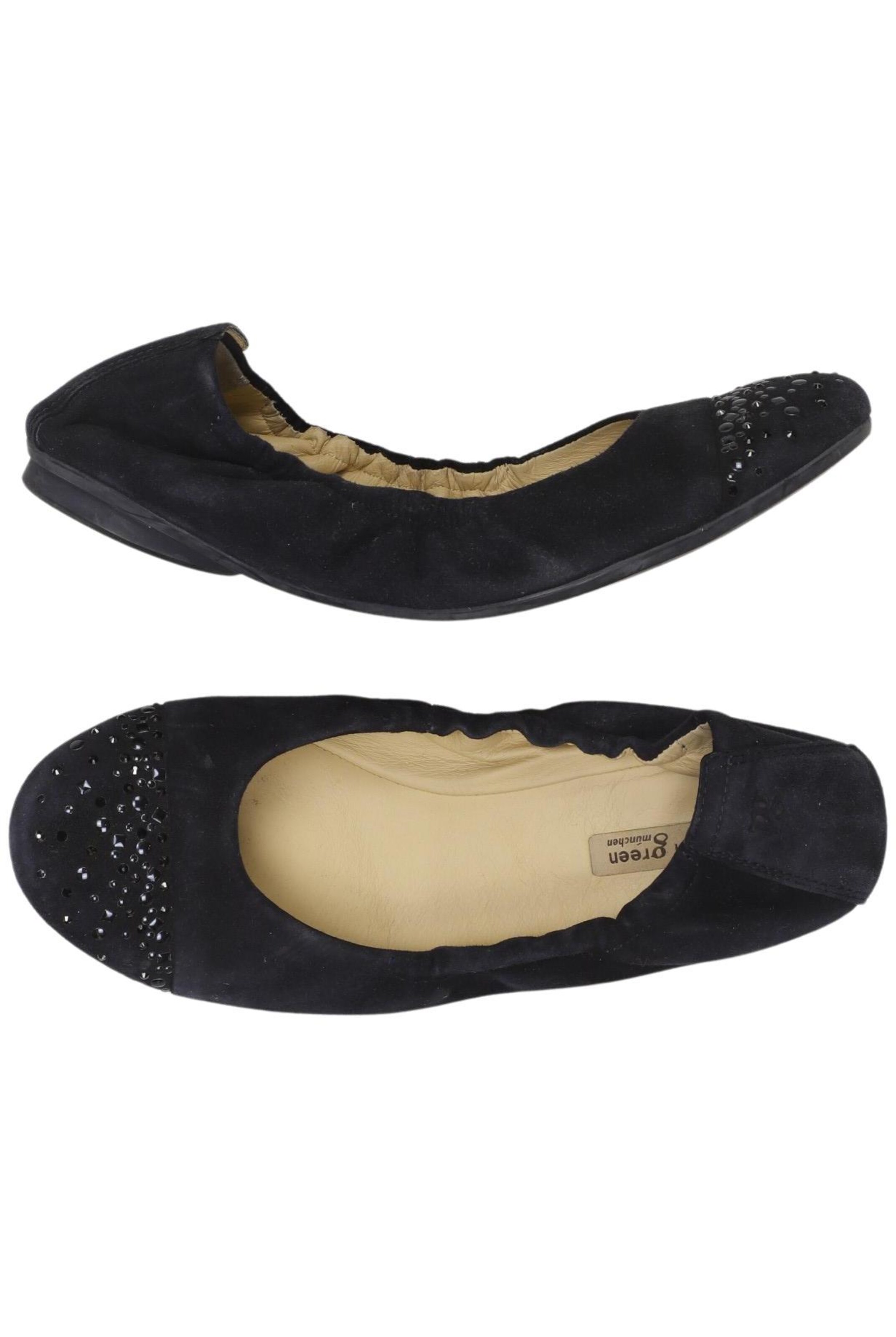 Paul Green Flats & Loafers in 37 in Black: front