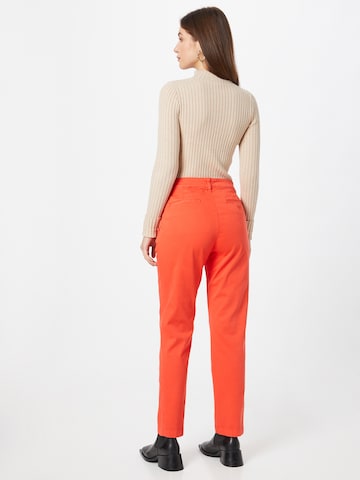 Lauren Ralph Lauren Slimfit Hose  'GABBY' in Orange