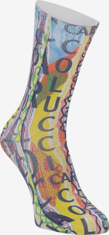 Chaussettes 'Curcio' Carlo Colucci en mélange de couleurs