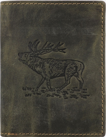 GREENBURRY Geldbörse in Grün: Vorderseite