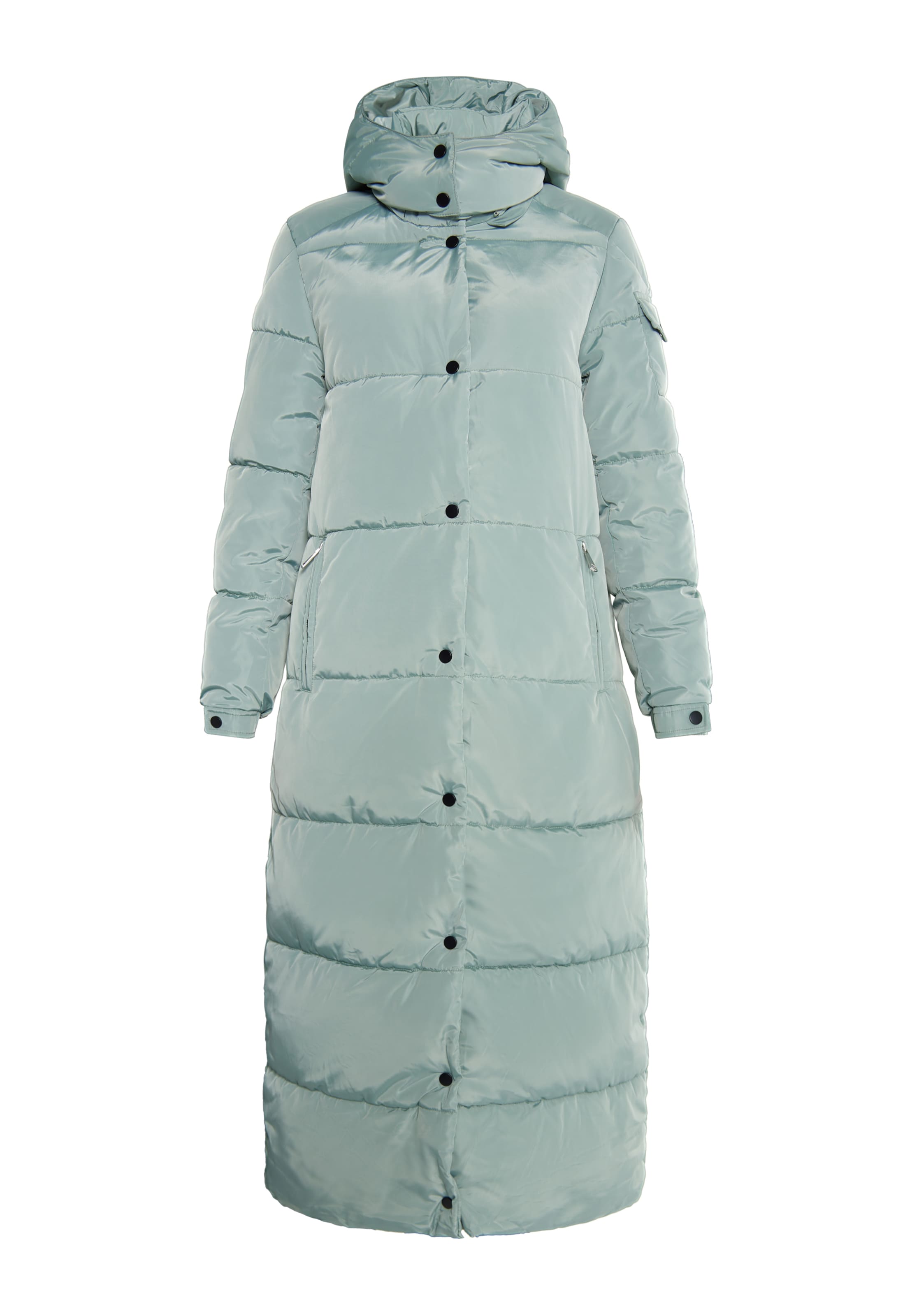 Manteau d’hiver 'Vanne' usha WHITE LABEL en vert : devant