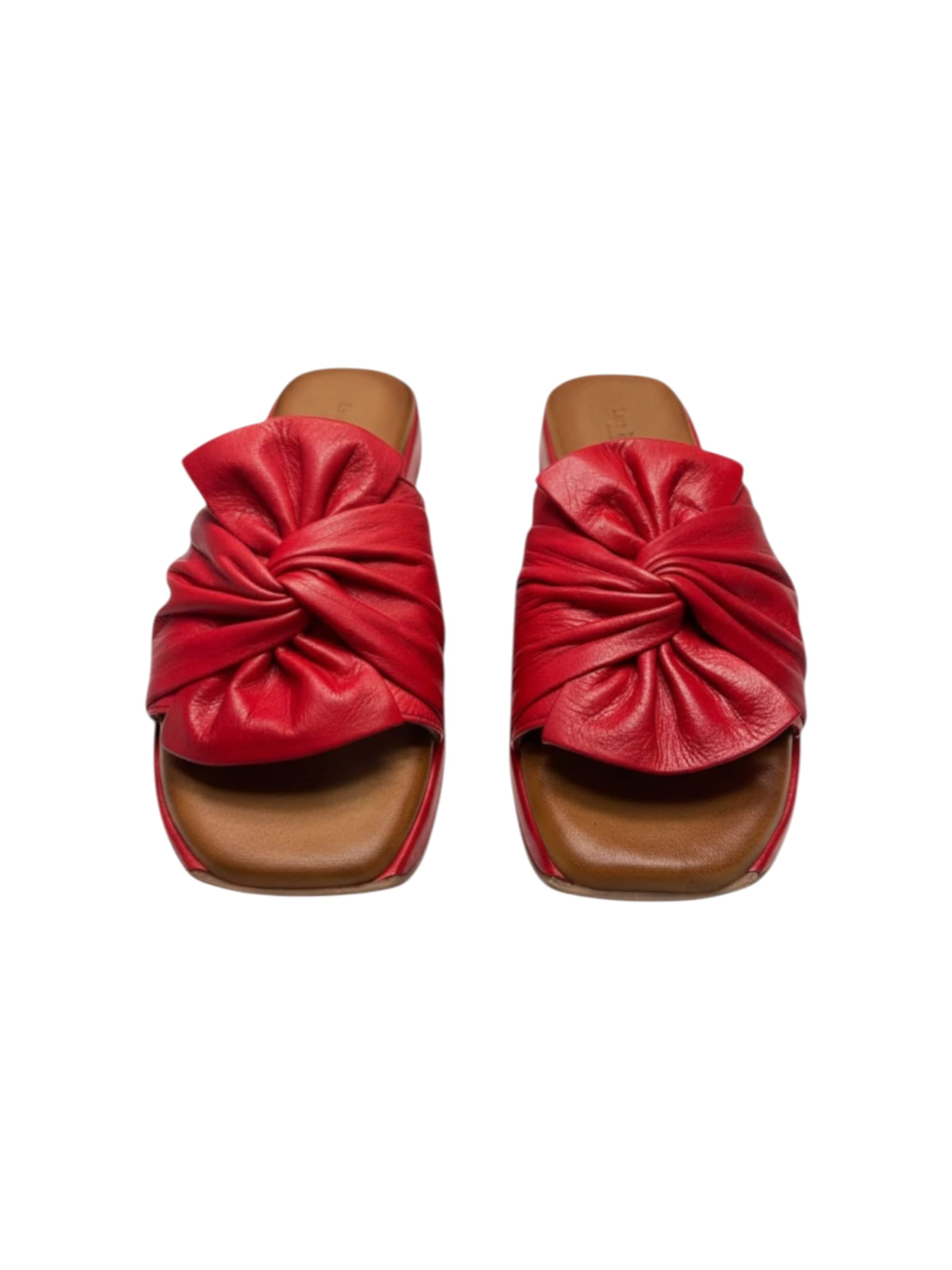 Zoccoletto 'Love Ballerins Model 102' di Love Ballerins in rosso