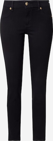 Versace Jeans CoutureSlimfit Hlače - crna boja: prednji dio