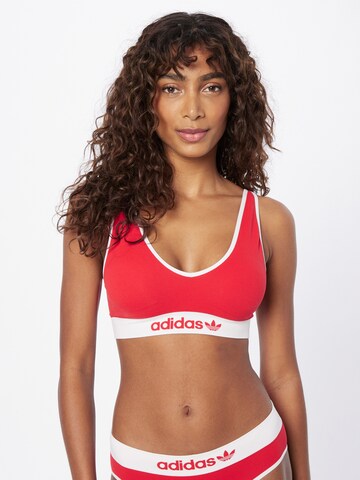 ADIDAS ORIGINALS - Soutien Bustier Soutien em vermelho: frente