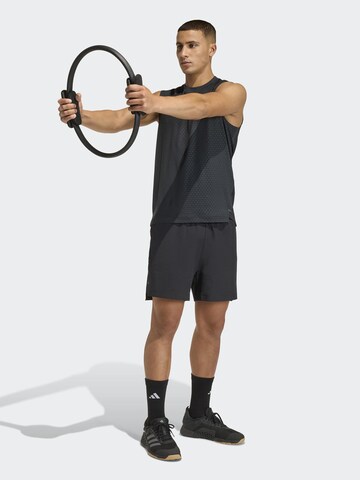 ADIDAS PERFORMANCE Обычный Спортивные штаны 'D4T POWER' в Черный: спереди