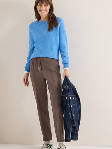 CECIL regular Παντελόνι 'Tracey' σε καφέ: μπροστά