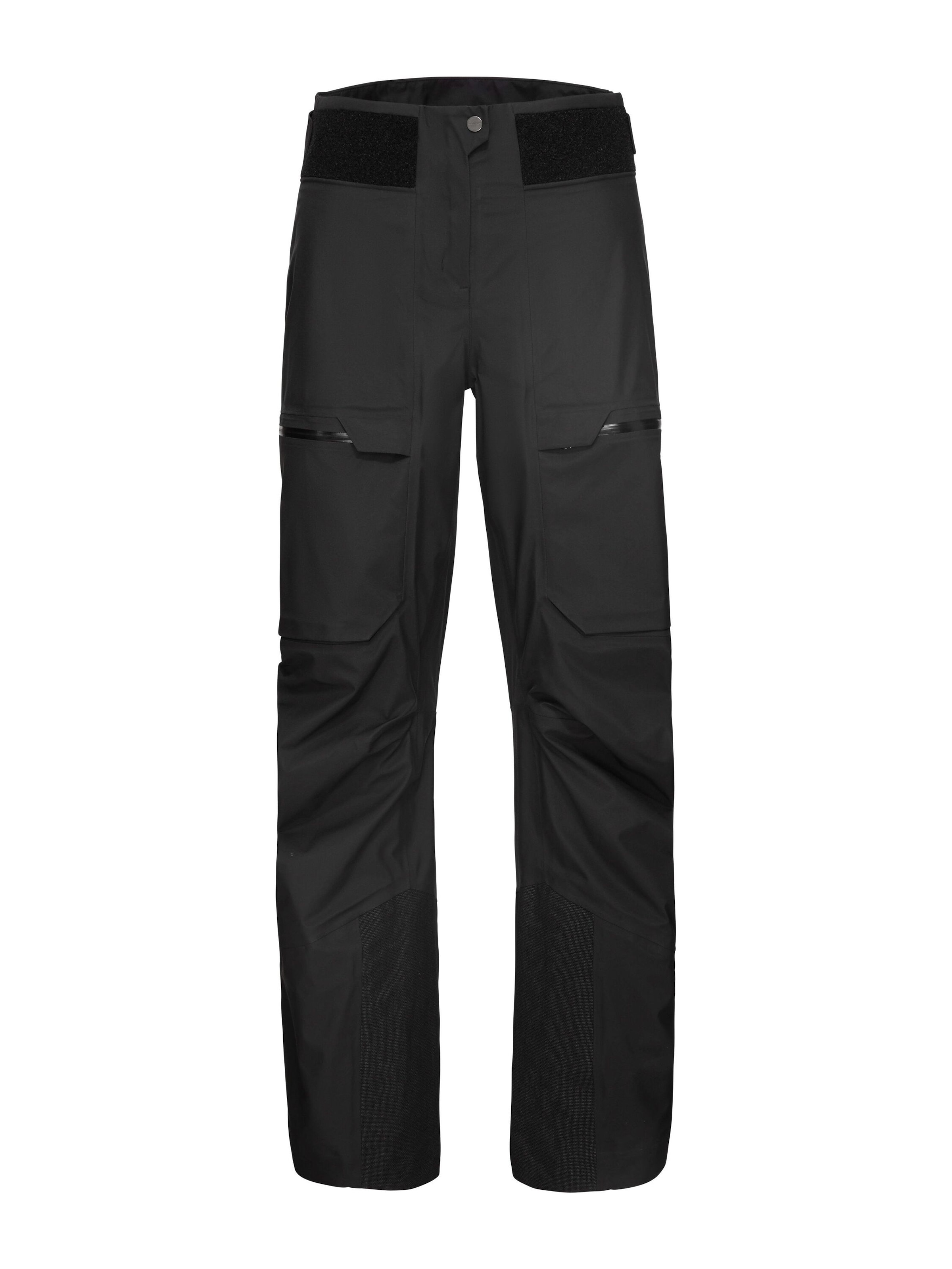 MAMMUT Regular Outdoorhose in Schwarz: Vorderseite