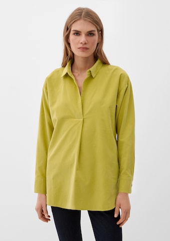 s.Oliver Blouse in Yellow: front