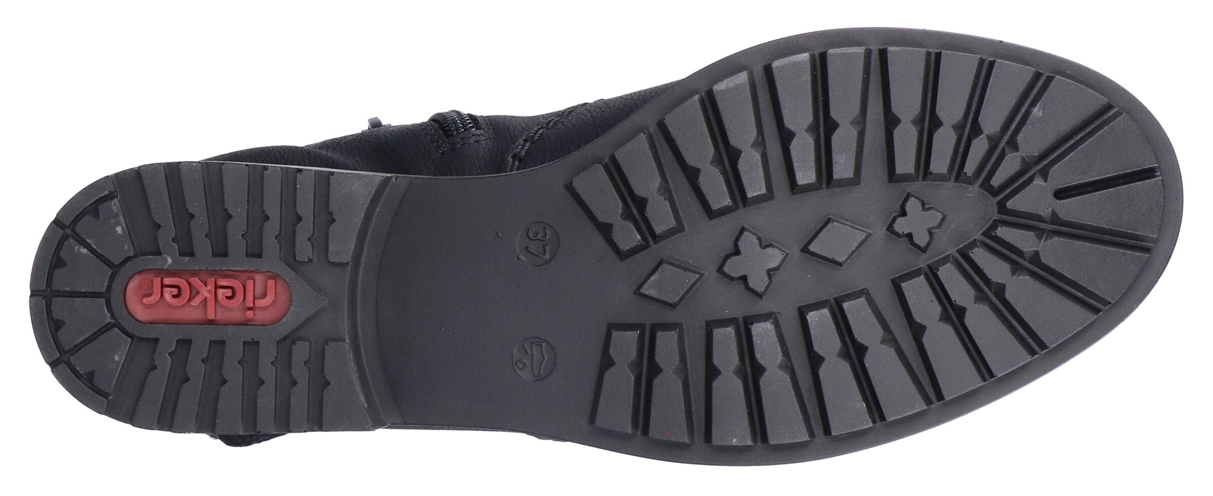 Rieker Enkellaarsjes in Zwart