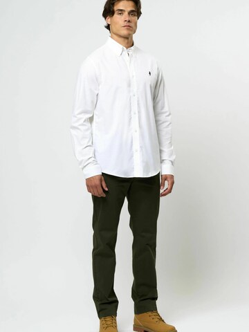 MCS Regular fit Overhemd in Wit