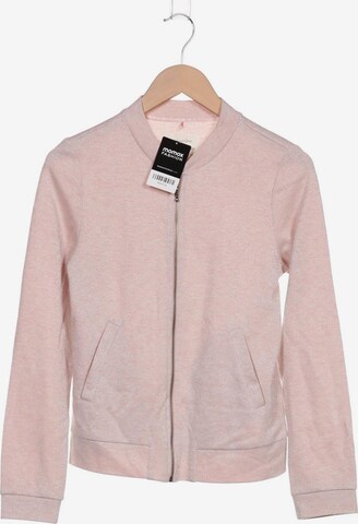 STREET ONE Sweatshirt & Zip-Up Hoodie in M in Pink: front