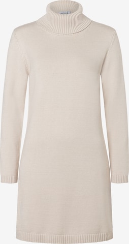 MORE & MORE Knitted dress in Beige: front
