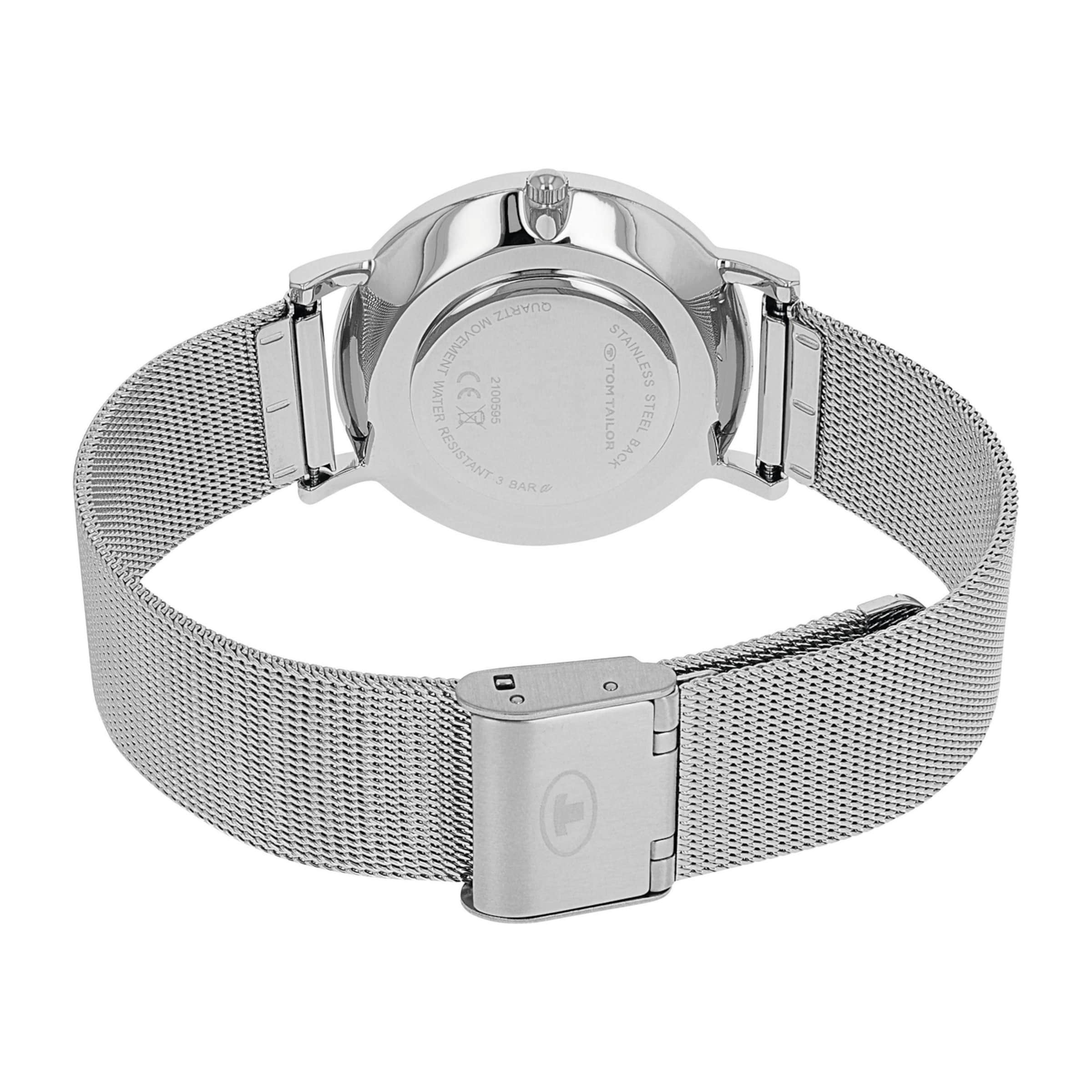 TOM TAILOR Analog Watch in Silver
