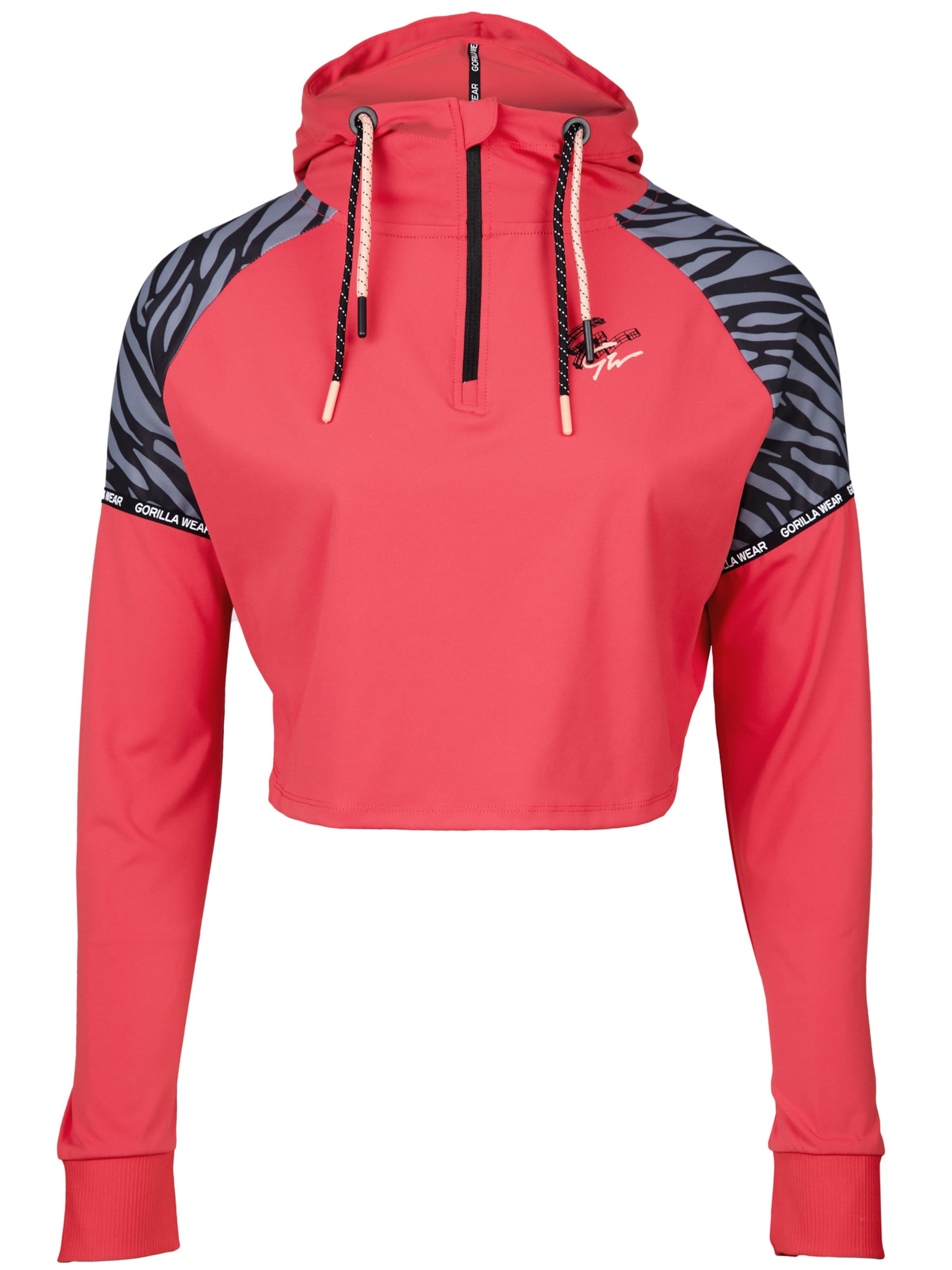 Felpa sportiva 'Zion' di Gorilla Wear in rosa: frontale