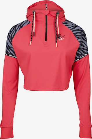 Gorilla Wear Sportief sweatshirt 'Zion' in Roze: voorkant