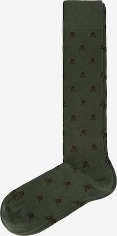 ScalpersČarape ' ' - zelena boja: prednji dio
