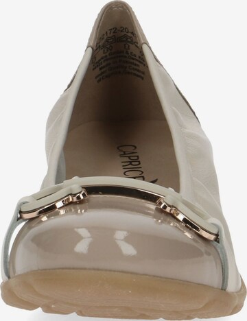 CAPRICE Ballet Flats in Beige